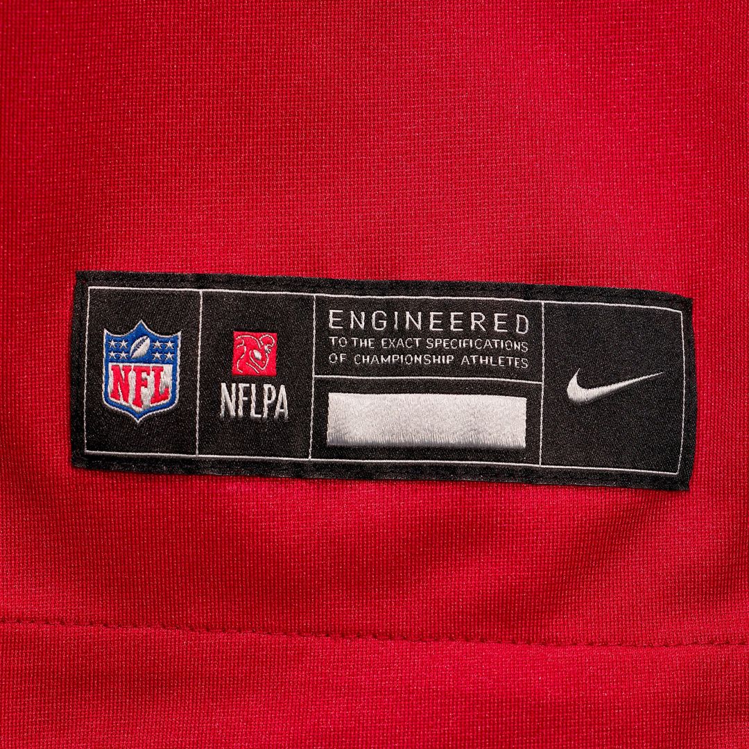 Kansas City Chiefs Christian Okoye Nike Red Retired Player Game Jersey