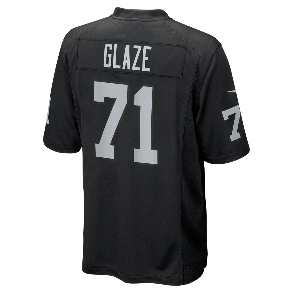 Las Vegas Raiders DJ Glaze Nike Black Game Jersey