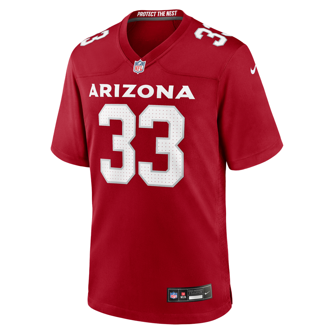 Arizona Cardinals Trey Benson Nike Cardinal Game Jersey