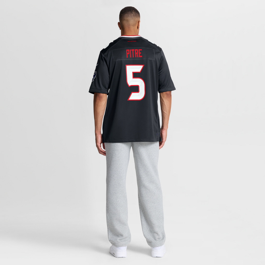 Houston Texans Jalen Pitre Nike Red Alternate Game Jersey