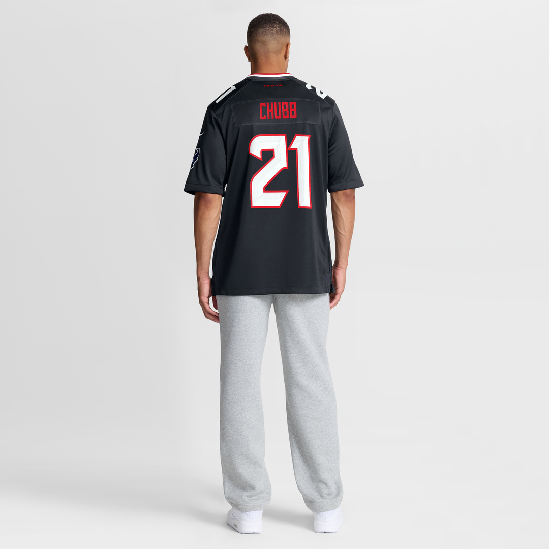 Houston Texans Nick Chubb Nike Navy Game Jersey