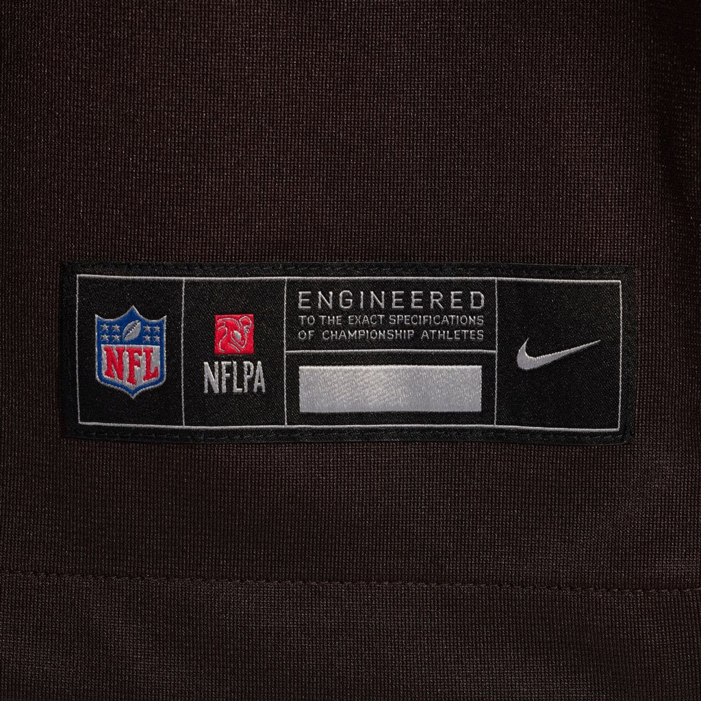 Cleveland Browns Emmanuel McNeil - Warren Nike Brown Game Jersey