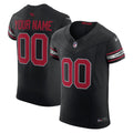 Arizona Cardinals Nike Black Vapor FUSE Elite Custom Jersey