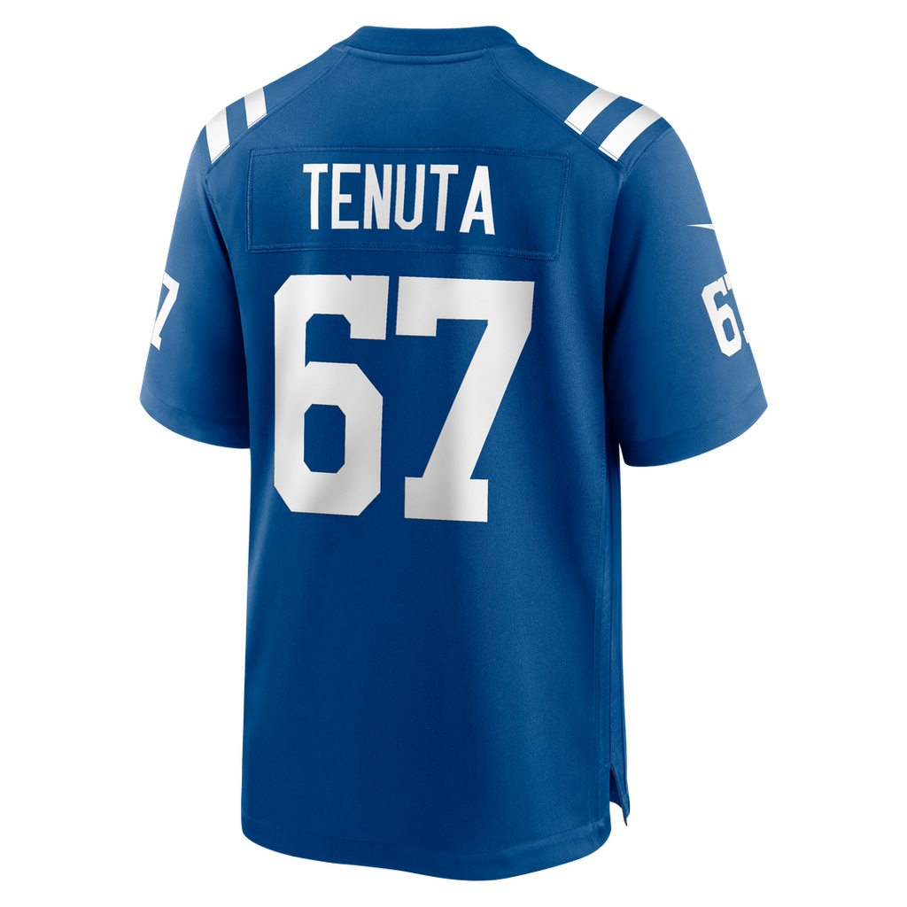 Indianapolis Colts Luke Tenuta Nike Royal Game Jersey