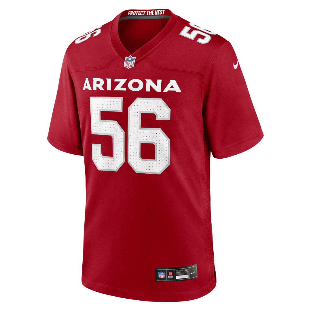 Arizona Cardinals Darius Robinson Nike Cardinal Game Jersey