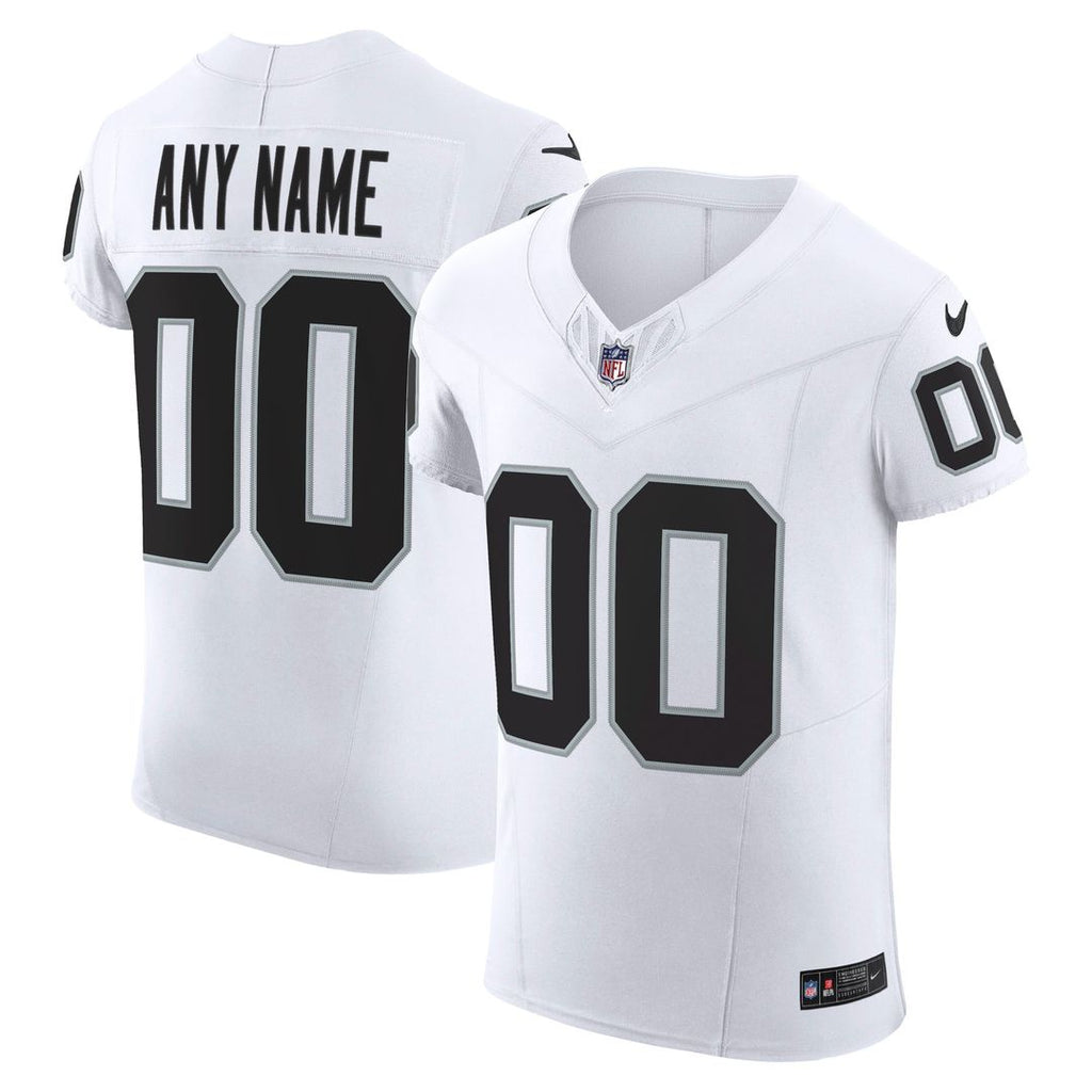 Las Vegas Raiders Nike White Vapor FUSE Elite Custom Jersey