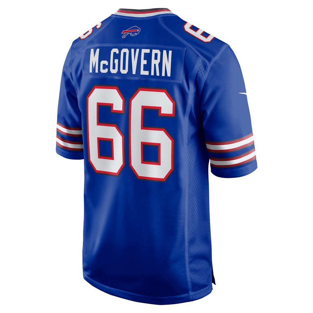 Buffalo Bills Connor McGovern Nike Royal Game Jersey