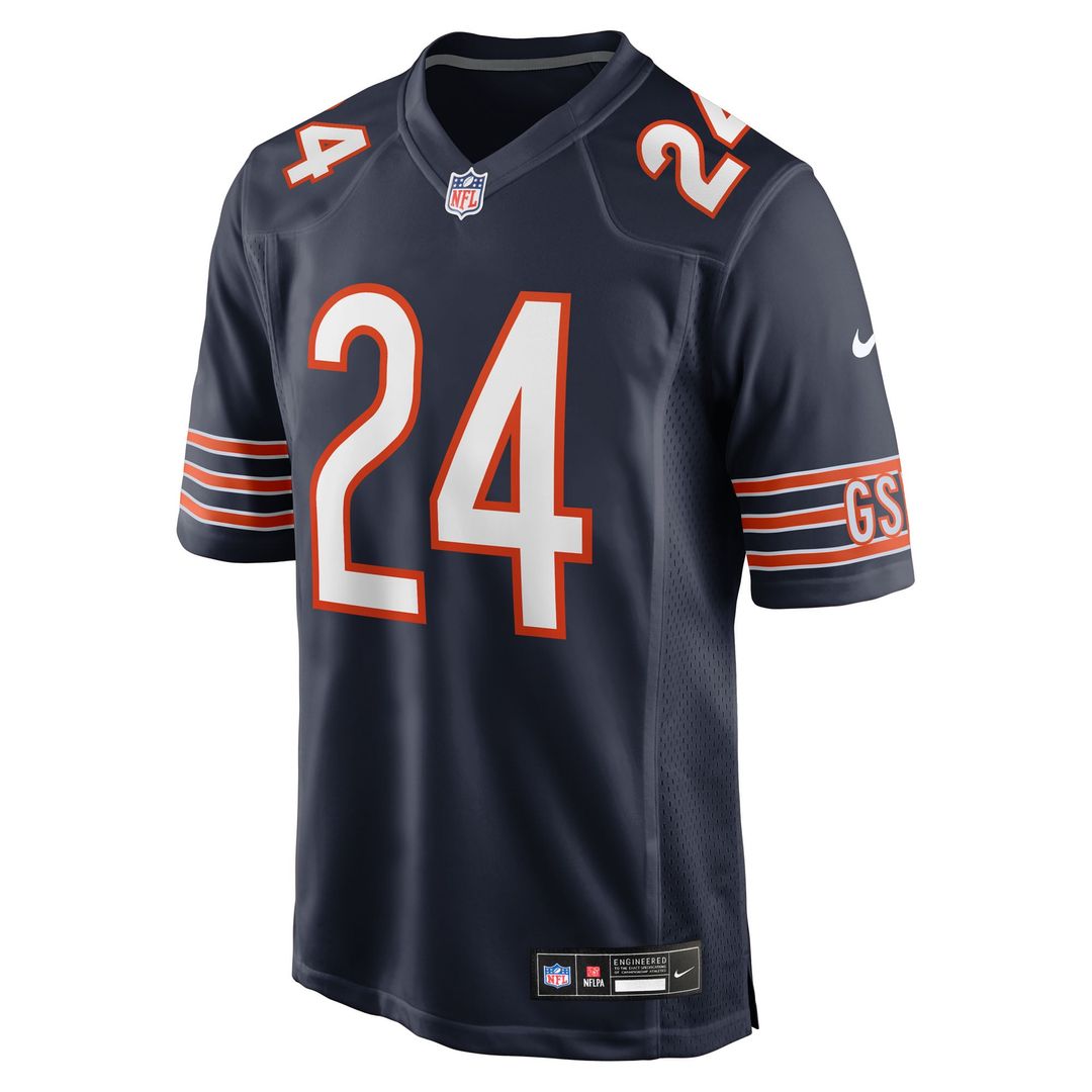 Chicago Bears Nick McCloud Nike Navy Game Jersey