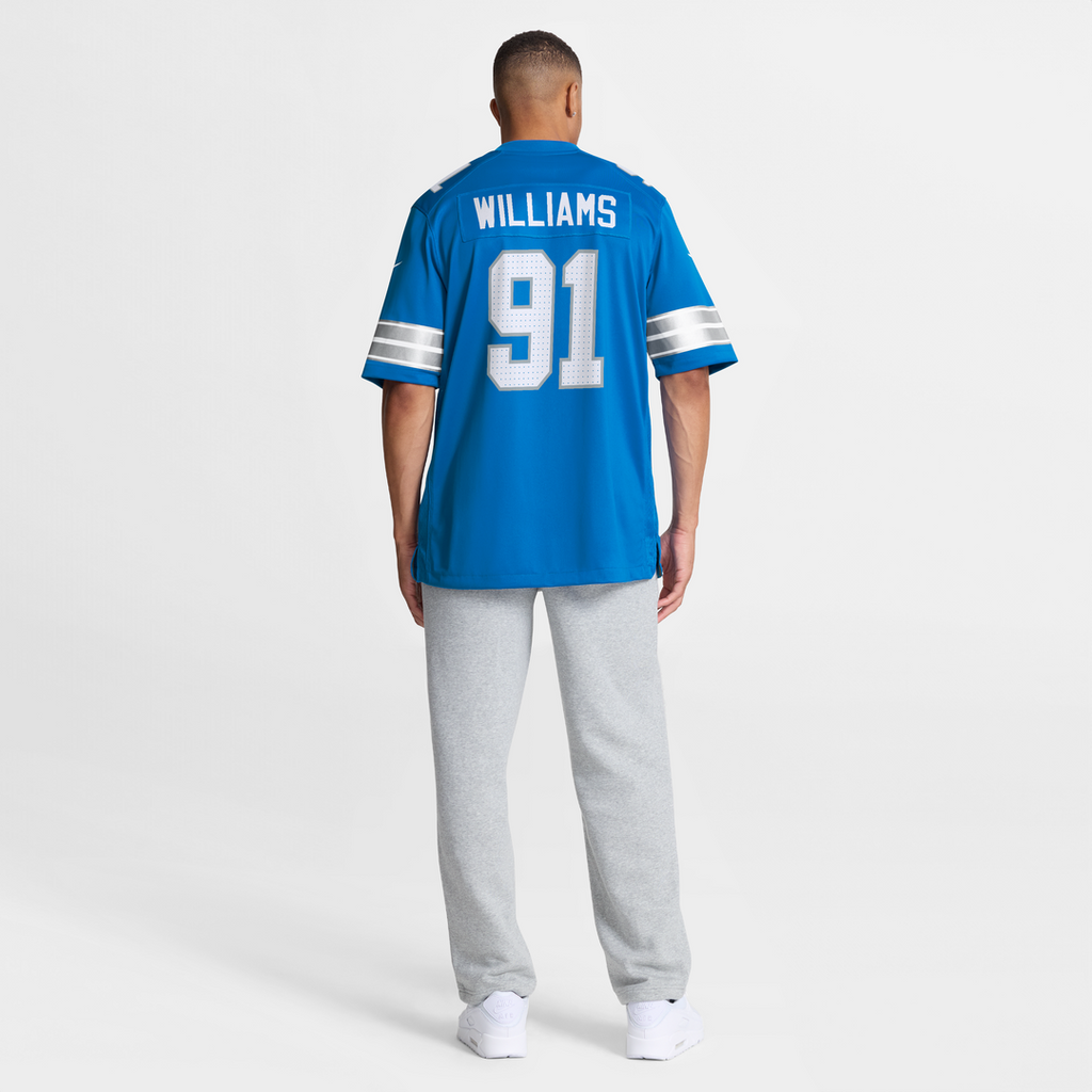 Detroit Lions Tyleik Williams Nike Blue Game Jersey