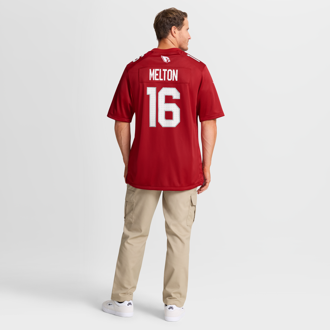 Arizona Cardinals Max Melton Nike Cardinal Game Jersey
