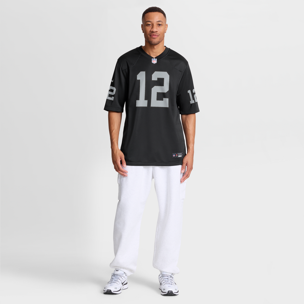 Las Vegas Raiders Aidan O'Connell Nike Black Game Jersey