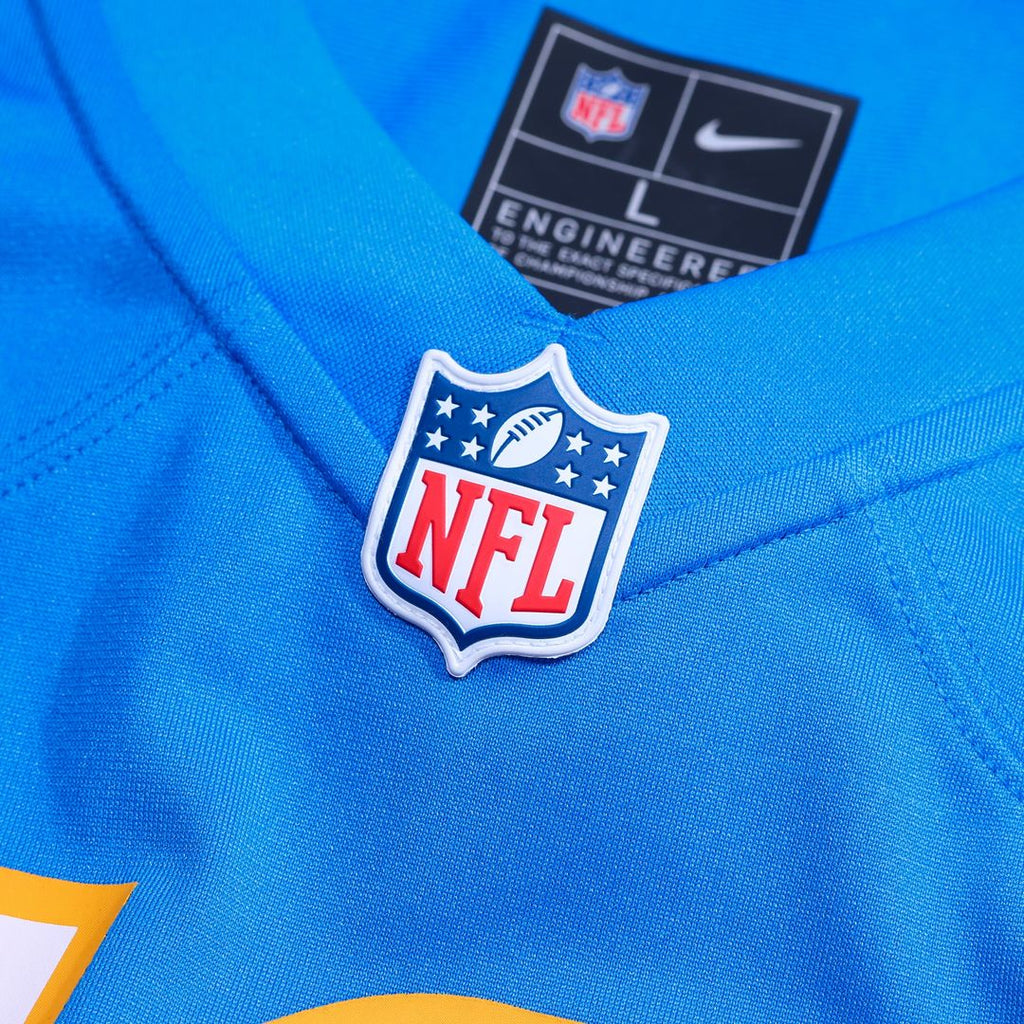Los Angeles Chargers Isas Waxter Nike Powder Blue Game Jersey